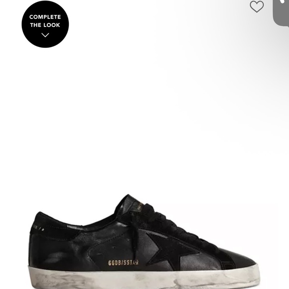 Golden Goose Men's Black and White Sneakers - Picture 5 of 11